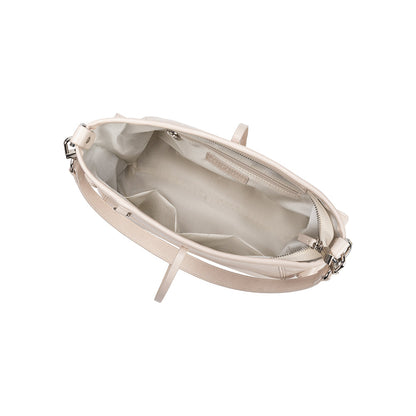 Melie Bianco Bone Rory Recycled Vegan Leather Crossbody Shoulder Bag