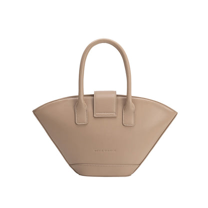 Melie Bianco Nude Violet Recycled Vegan Leather Crossbody Bag