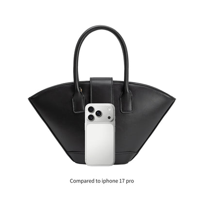 Melie Bianco Nude Violet Recycled Vegan Leather Crossbody Bag