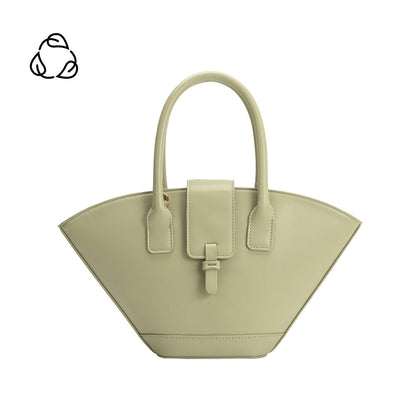 Melie Bianco Mint Violet Recycled Vegan Leather Crossbody Bag
