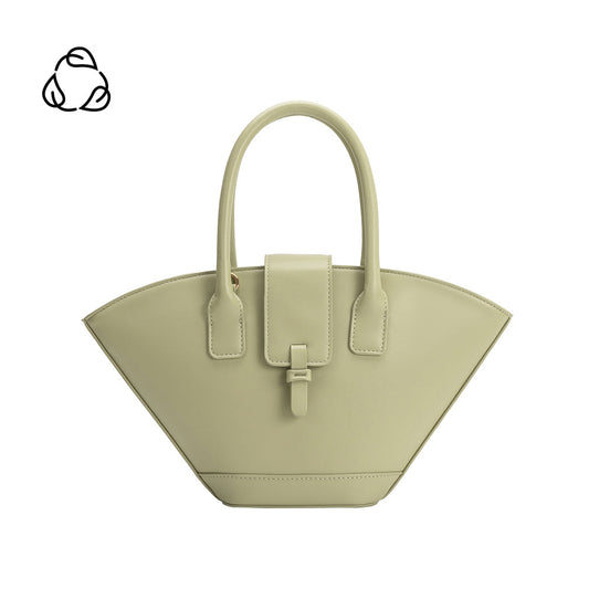 Melie Bianco Mint Violet Recycled Vegan Leather Crossbody Bag