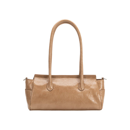 Melie Bianco Tan Ruthie Recycled Vegan Leather Shoulder Bag