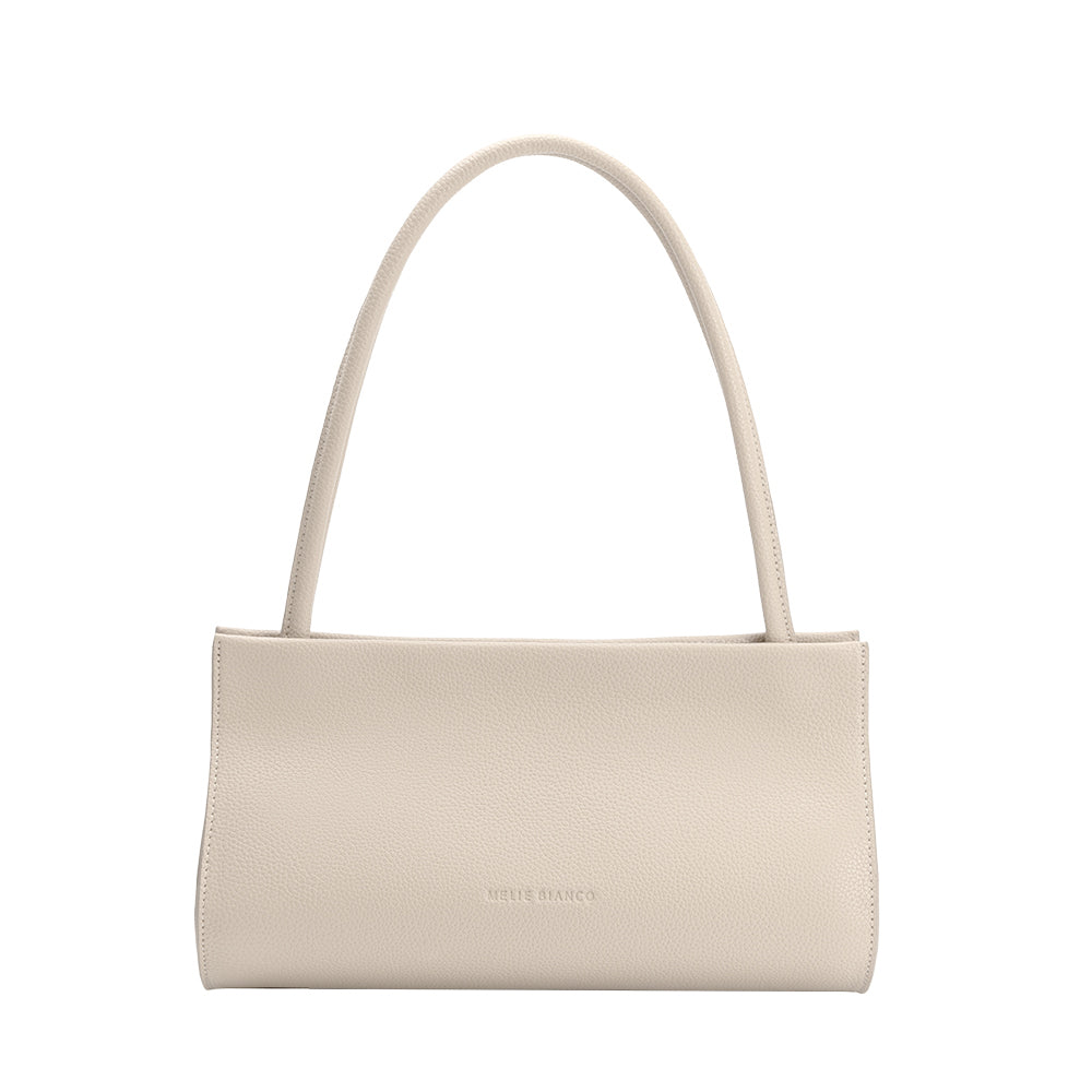 Melie Bianco Bone Ryleigh Recycled Vegan Leather Shoulder Bag