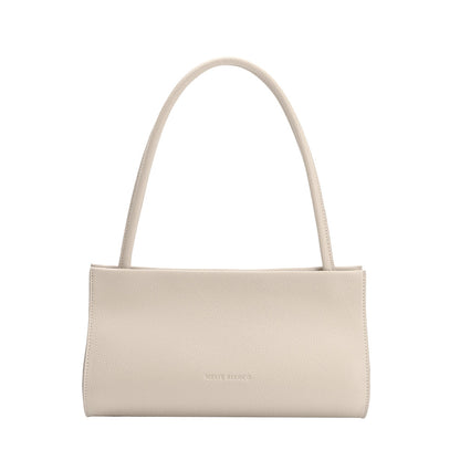 Melie Bianco Bone Ryleigh Recycled Vegan Leather Shoulder Bag