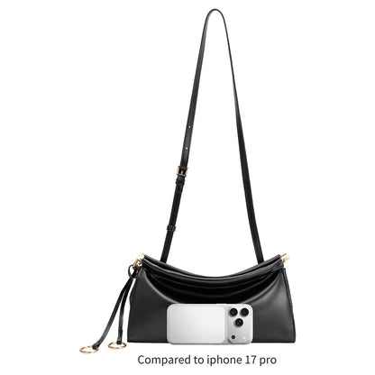 Melie Bianco Tan Amaya Vegan Leather Shoulder Bag